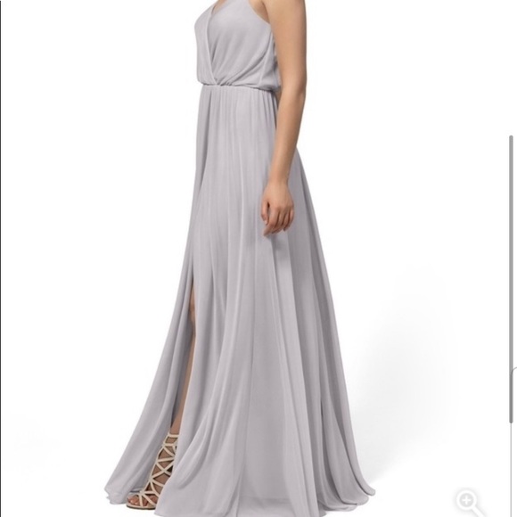 Azazie Darcy Dress in DUSK - Picture 2 of 3